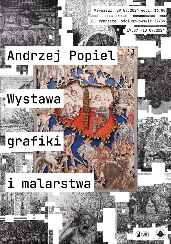 Andrzej Popiel: Wystawa grafiki i malarstwa