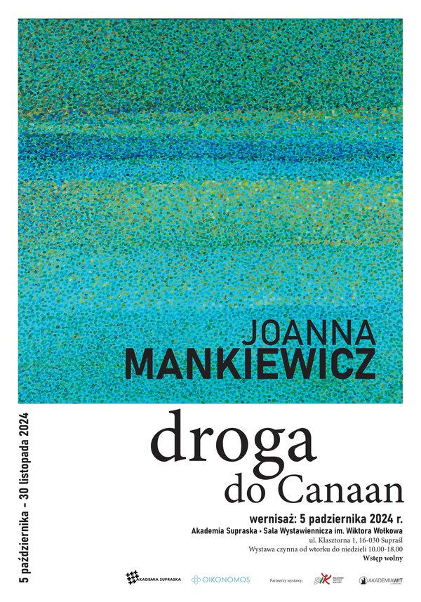 Joanna Mankiewicz: Droga do Canaan